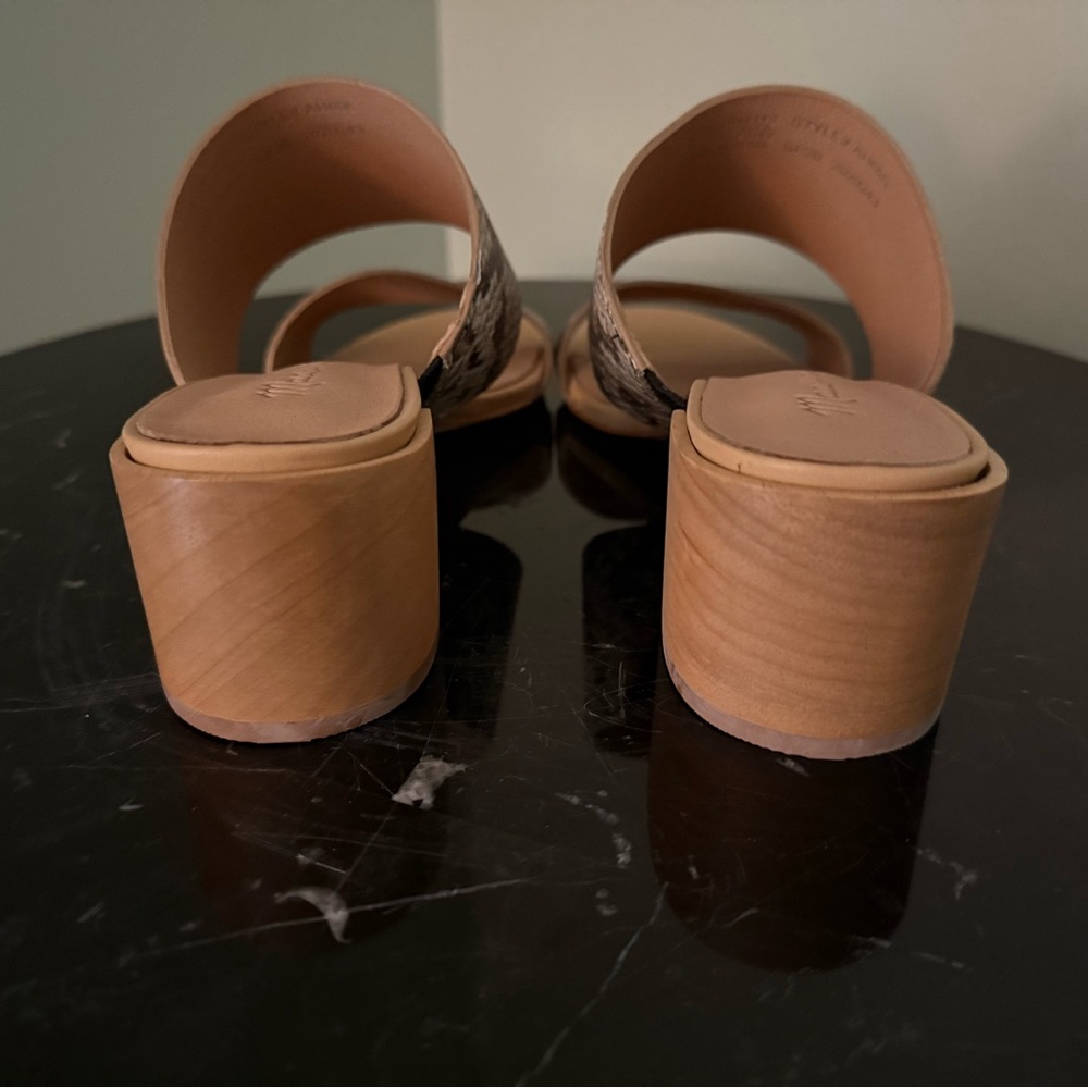 MADEWELL Block Heel Sandals NWOB!!! - Picture 4 of 10